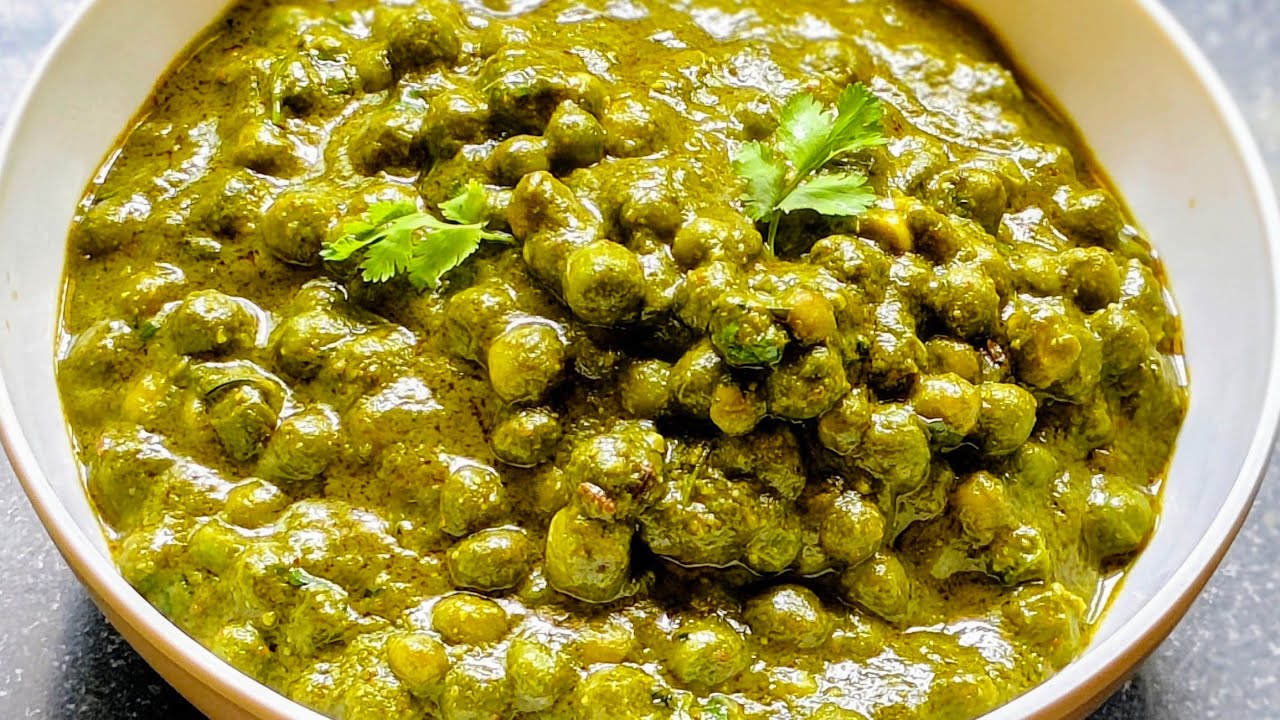 Palak masala matar | green peas spinach gravy | मटर पालक ग्रेवी | matar spinach | matar palak gravy 