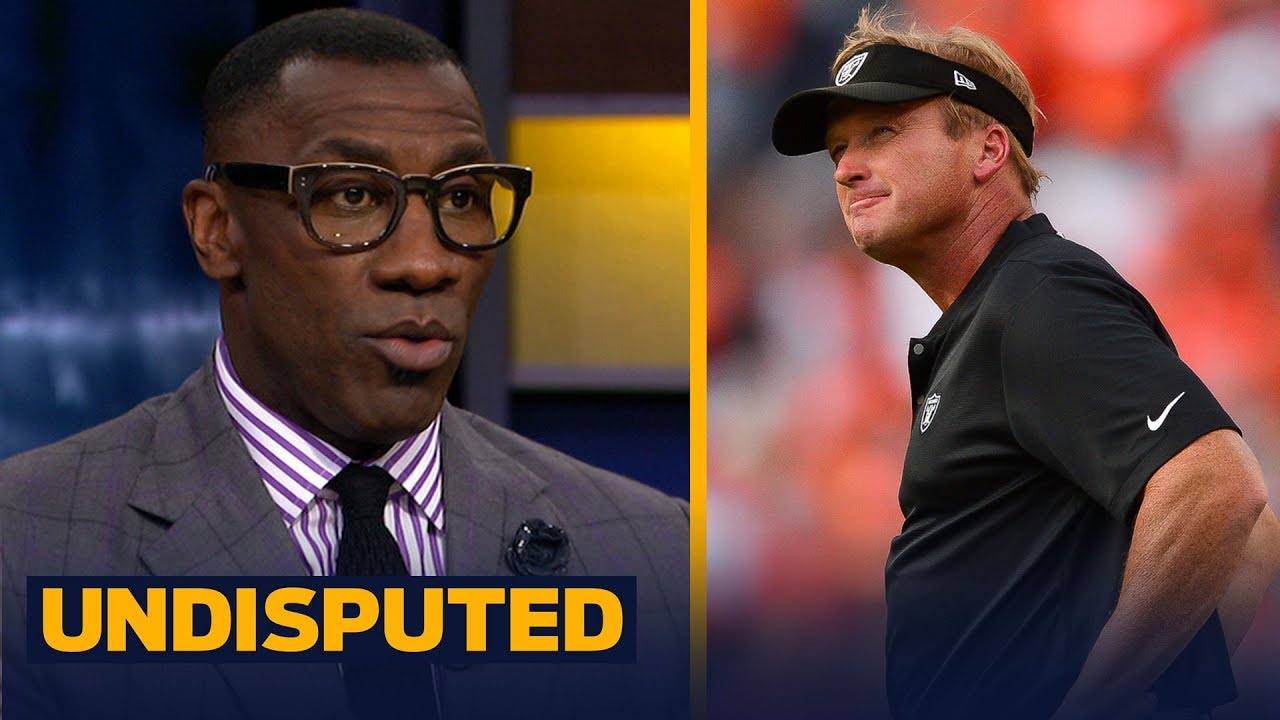 Skip and Shannon talk Jon Gruden and the Oakland Raiders' pass rush | NFL | UNDISPUTED
