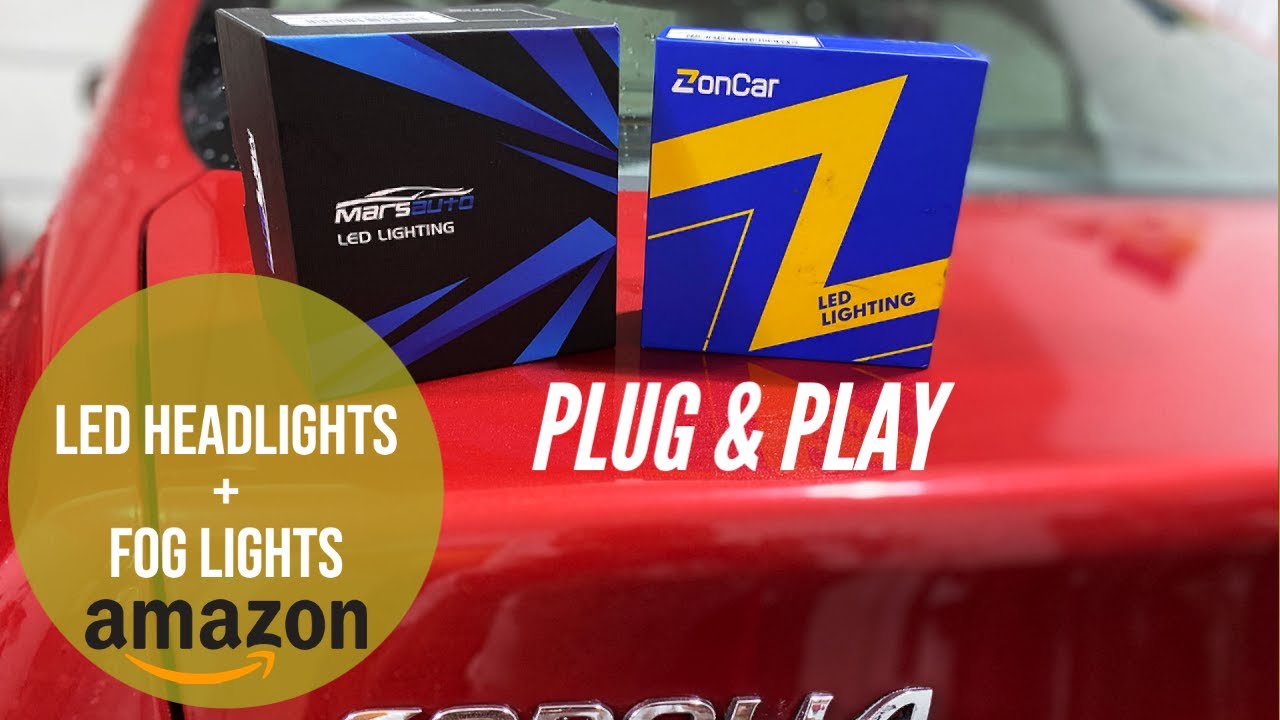 2013 Toyota Corolla | LED Headlight/Foglight Conversion