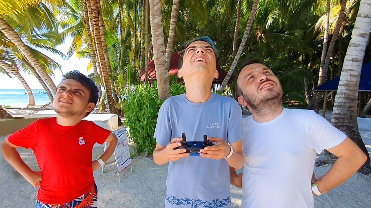 DRONE ile DOMİNİK GEZİSİ Yaptık! (VLOG)