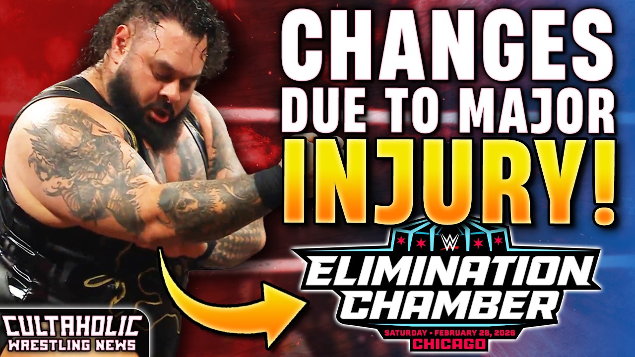 MAJOR INJURY! WWE Change Elimination Chamber Plans | Brock Lesnar WrestleMania 42 Open Challenge Set