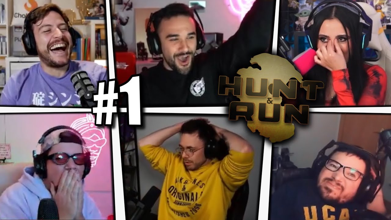 TODAS las MUERTES en HUNT & RUN DÍA #1 (TODAS las perspectivas)🔥IlloJuan, Xokas, Reven, Yuste…