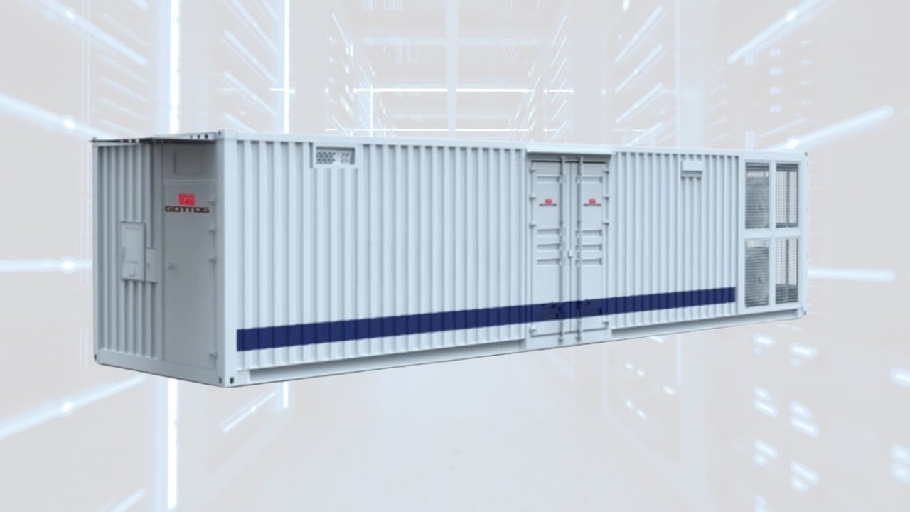 GOTTOGPOWER Revolutionize Data Infrastructure: Modular Container Data Center Animation