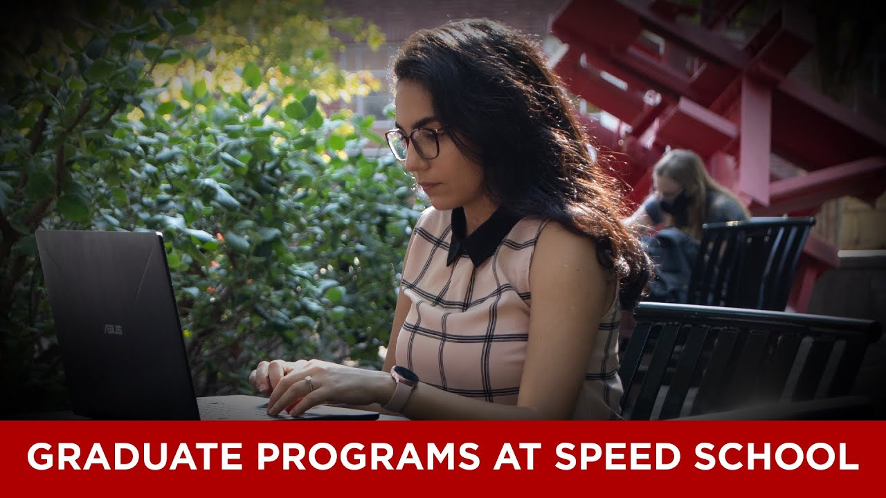 Graduate Programs at Speed School