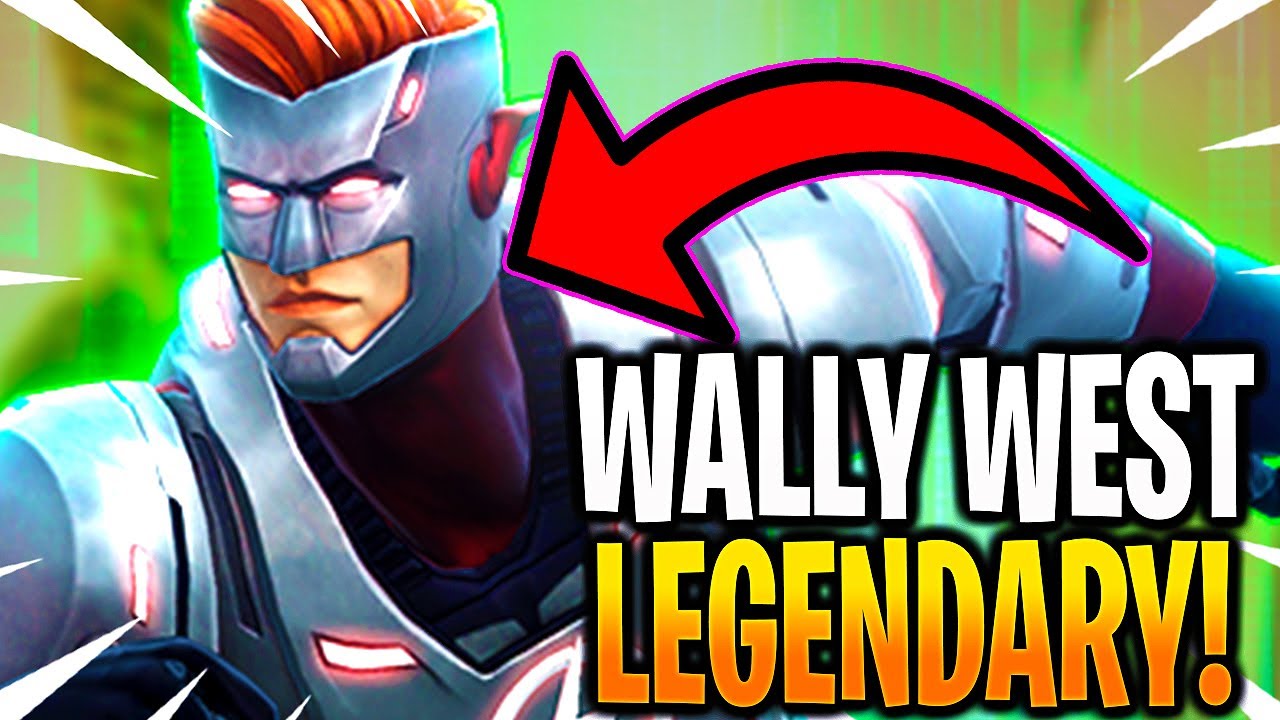 *NEW* WALLY WEST LEGENDARY RANK UP & GAMEPLAY! - DC Legends