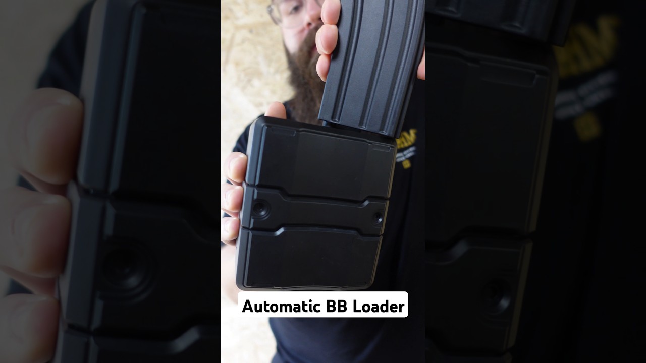 Reloading has never been easier with the LayLax Automatic BB Loader 🔥 #airsoft #airsoftweapons