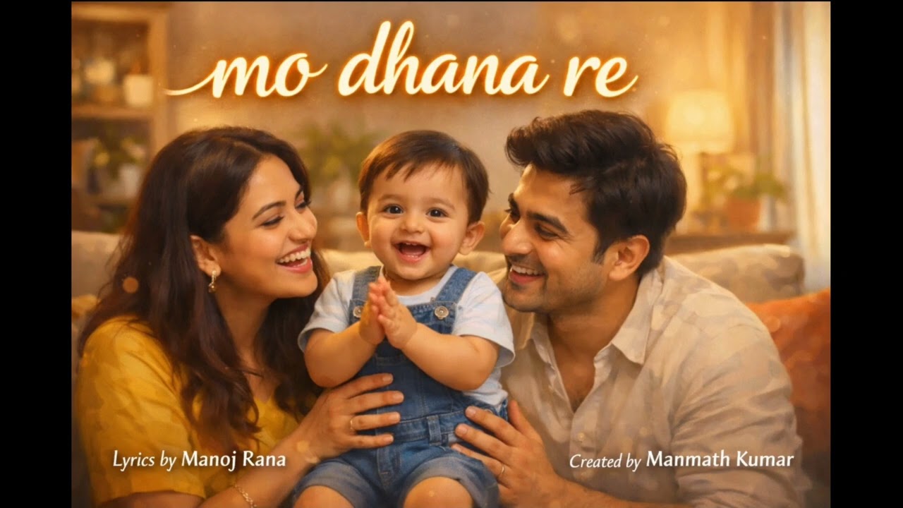 ମୋ ଧନ ରେ ll ODIA FAMILY SONG ll MANOJ RANA ll MANMATH KUMAR