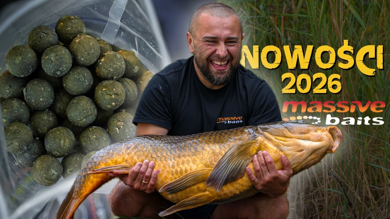 NOWOŚCI OD MASSIVE BAITS NA ROK 2026! Integracja na Węgierskiej Żwirowni