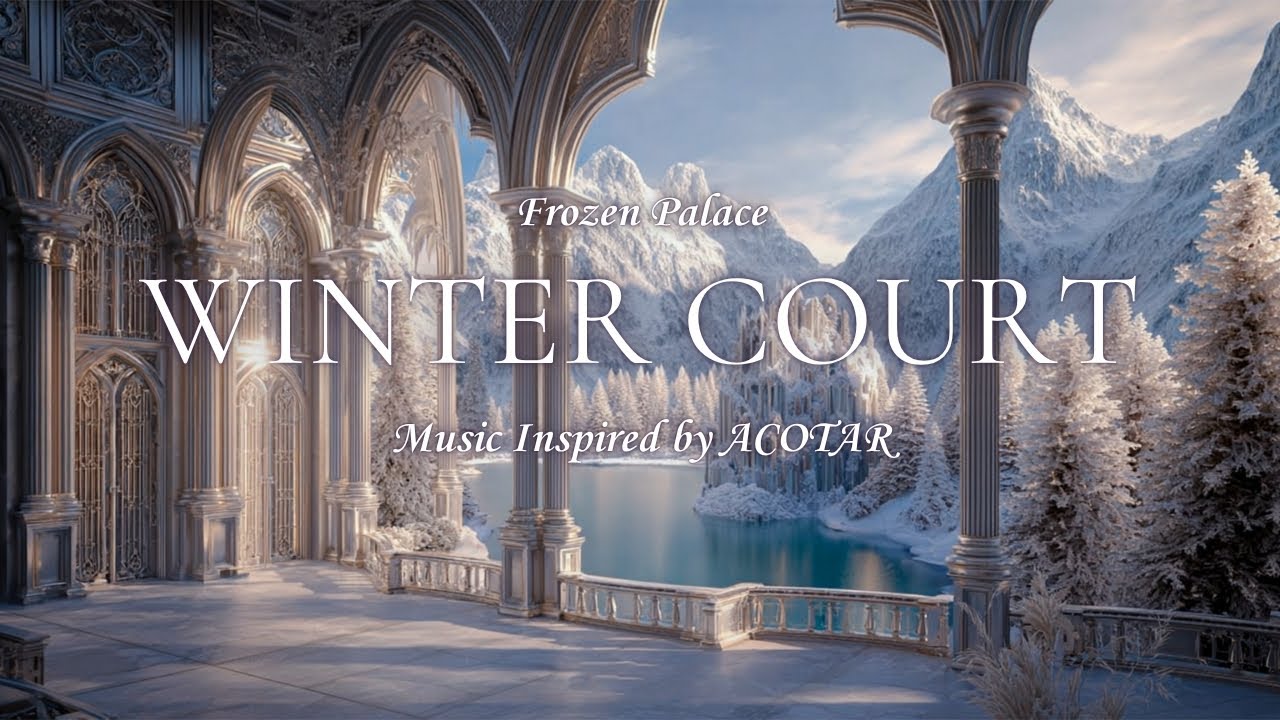 Frozen Palace – Winter Court | Music Inspired by ACOTAR for Relaxation, Peaceful Dreams & Inner Calm