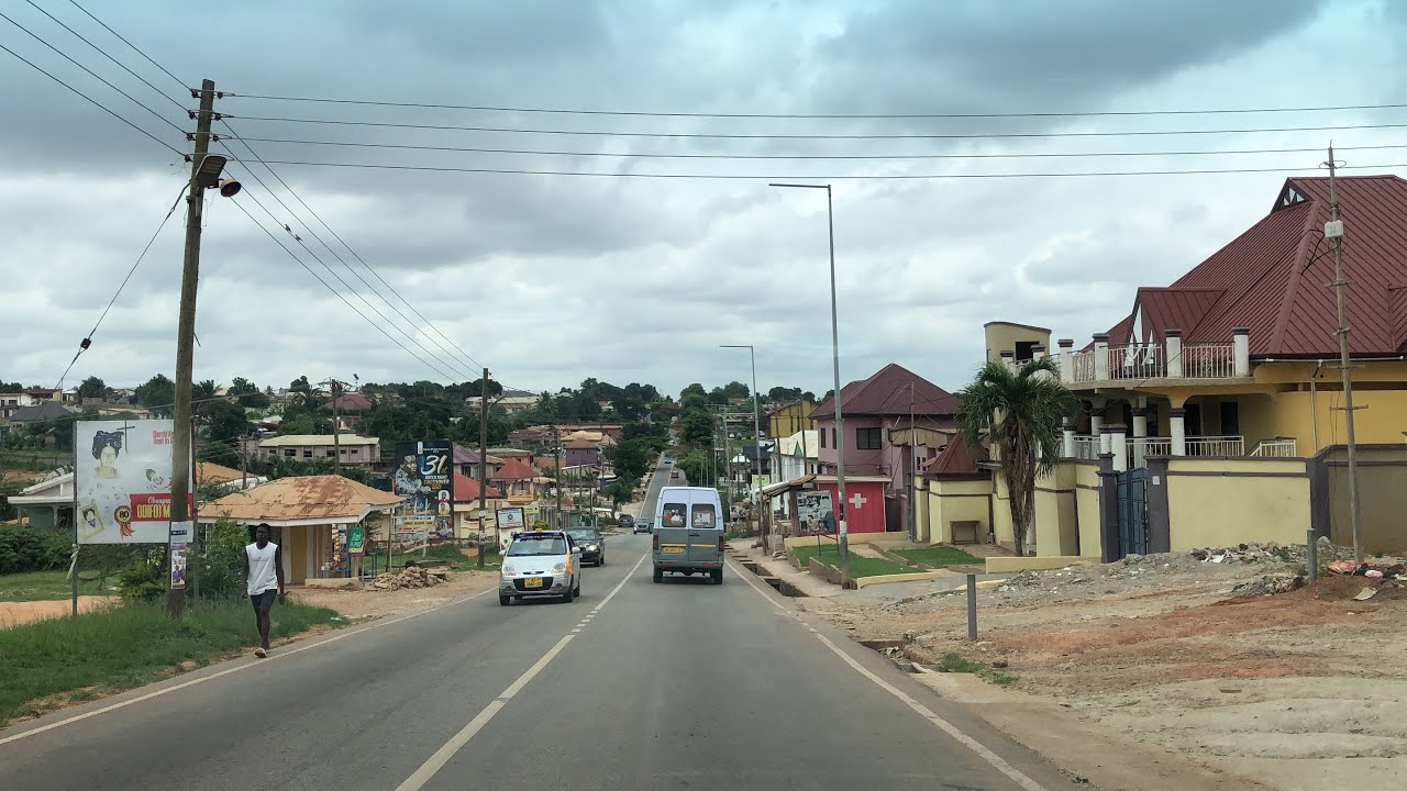 Buokrom Estate & Pankrono Estate Roads and Neighborhood Update in Kumasi, Ghana.