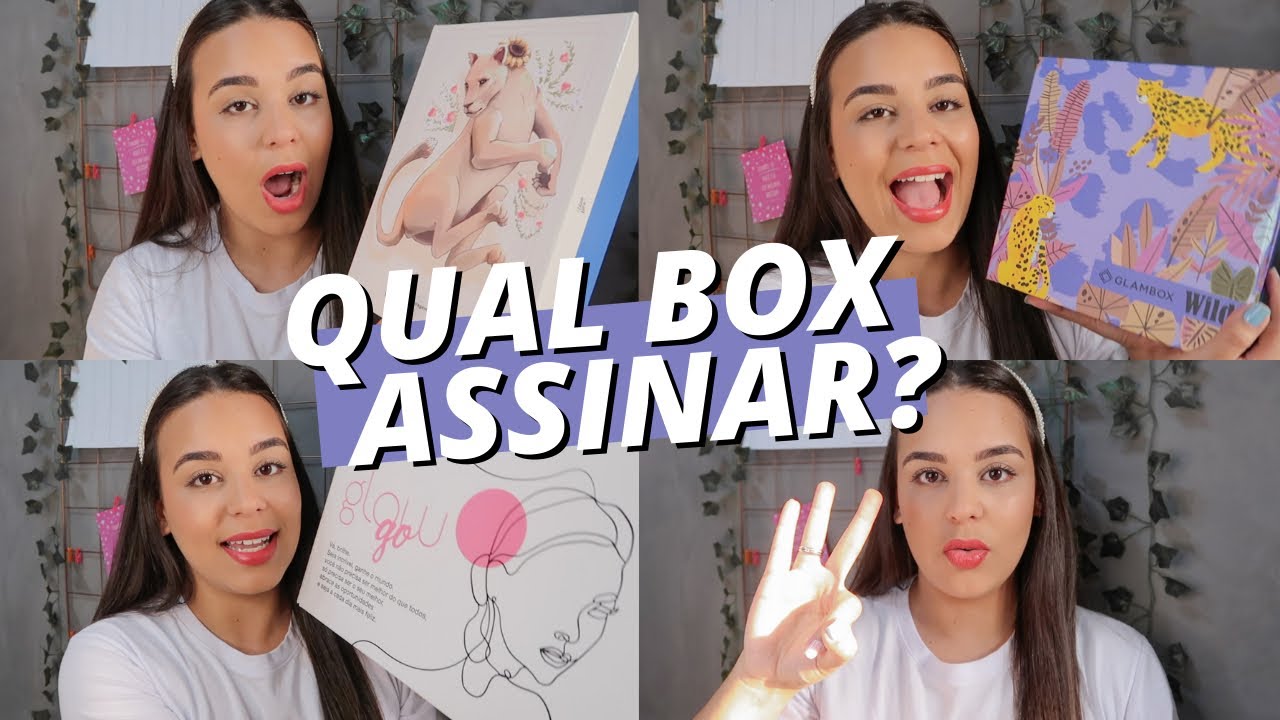 QUAL BOX DE BELEZA ASSINAR? GLOWGO BOX, GLAMBOX OU UAU BOX? RANKING AGOSTO 2021 | Gabbi Oliveira #16