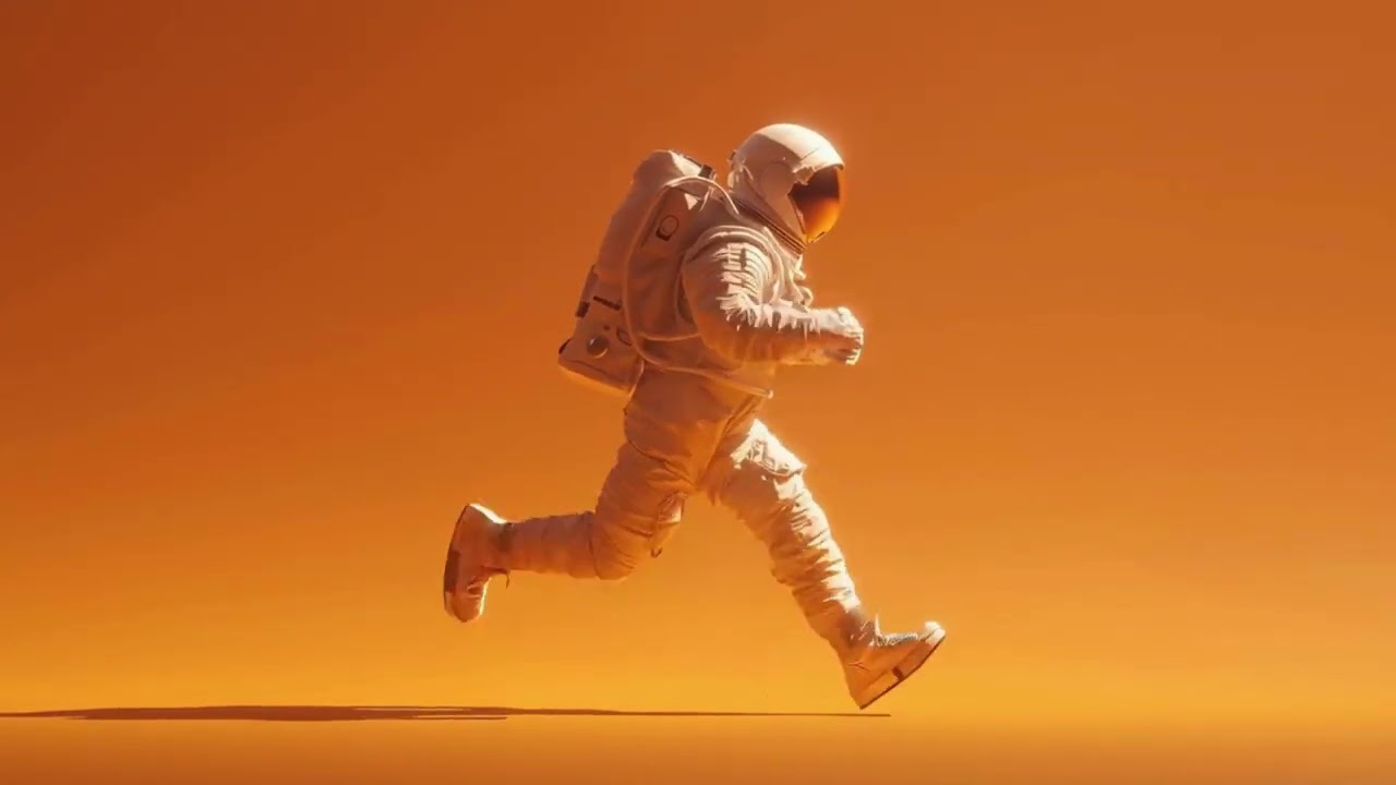 Modern Space Techno for ADHD Study - Focus Beats 4K Visuals 