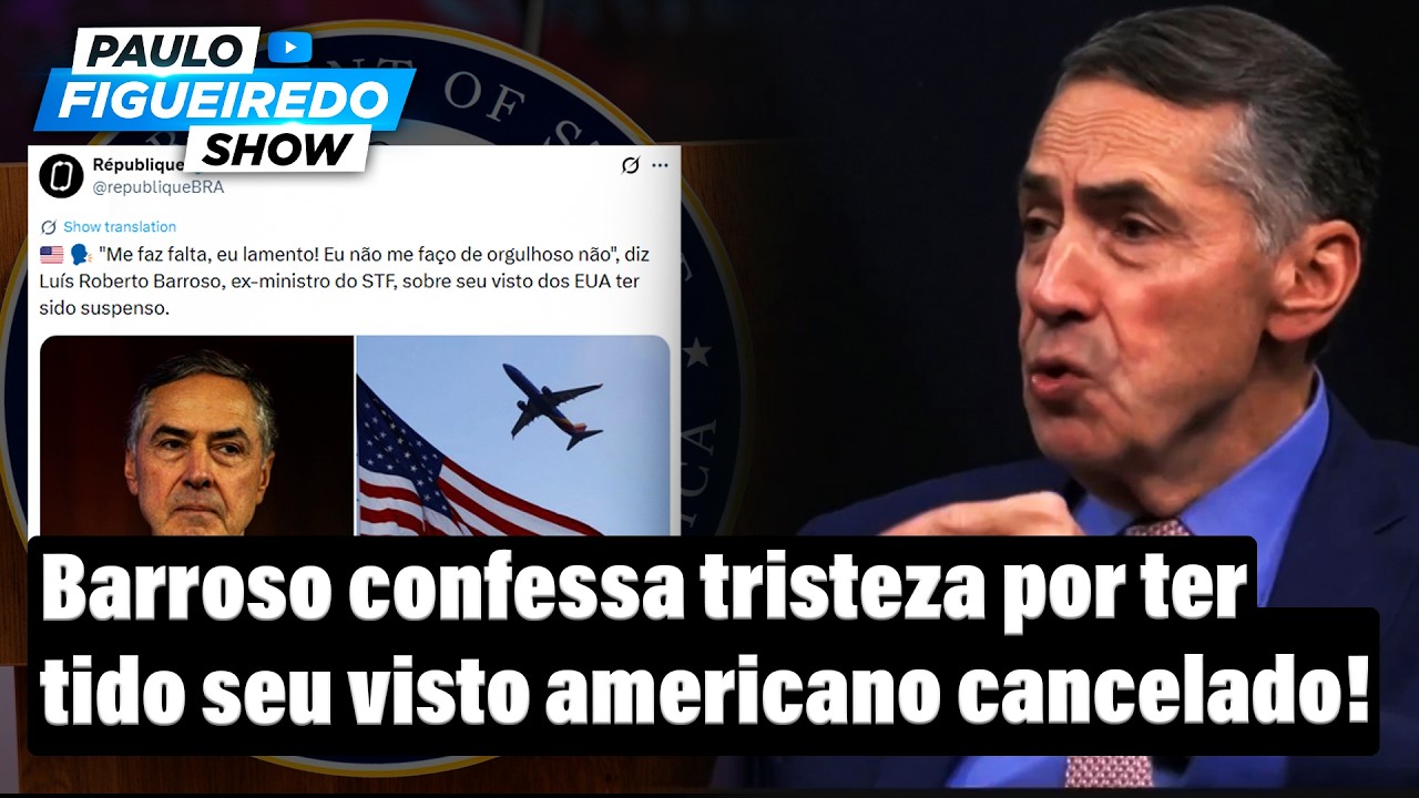 Barroso Confessa Tristeza Por Ter Tido Seu Visto Americano Cancelado