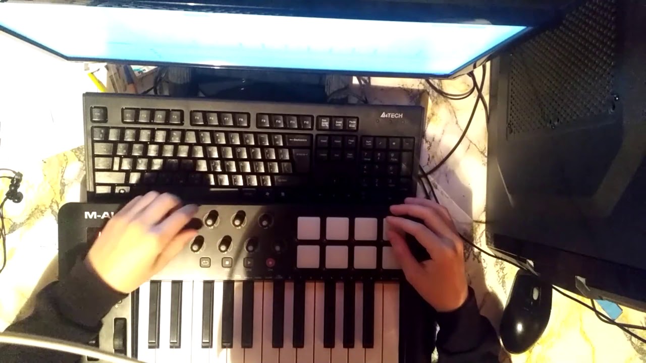 Live jam with M-Audio Oxygen 25