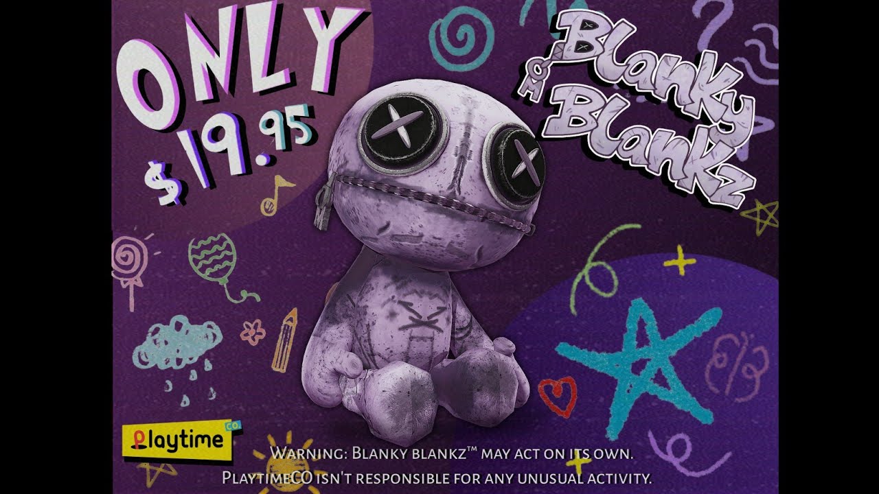Poppy Playtime Глава 5 - Реклама Blanky Blankz VHS (Джингл)