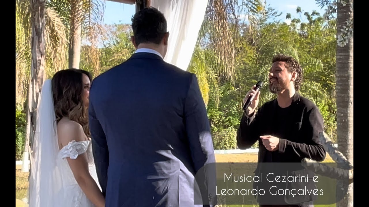 Leonardo Gonçalves Cantando em Casamento! Your Song