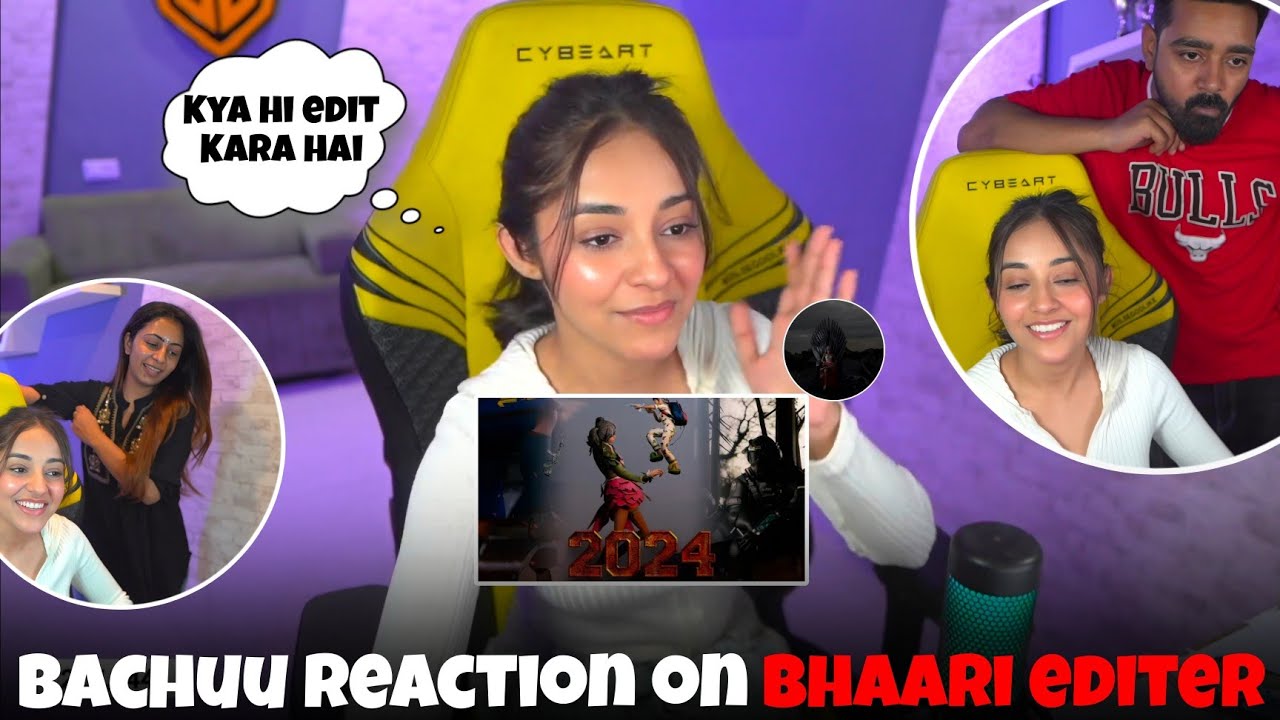 Bachuu reaction on @bhaarieditor 💛video 🧿| What a video 🥹|