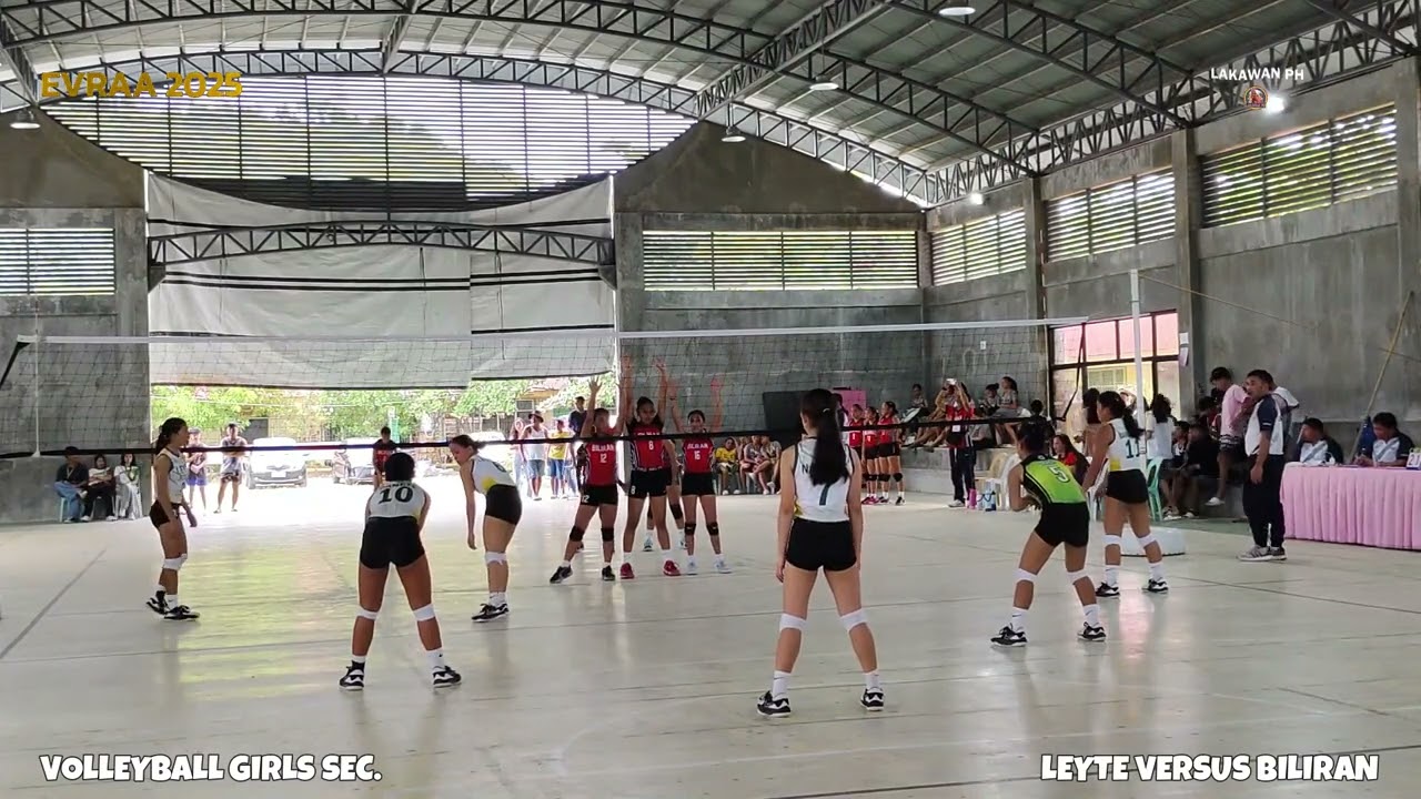LEYTE versus BILIRAN VOLLEYBALL GIRLS SEC SET 1|| EVRAA 2025