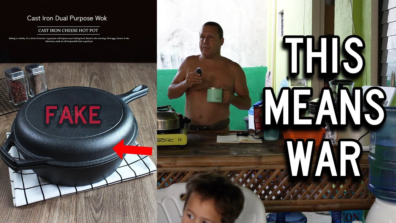 The Chinese Ripped Off My Beloved Lodge 3.2 Quart Cast Iron Combo Cooker!