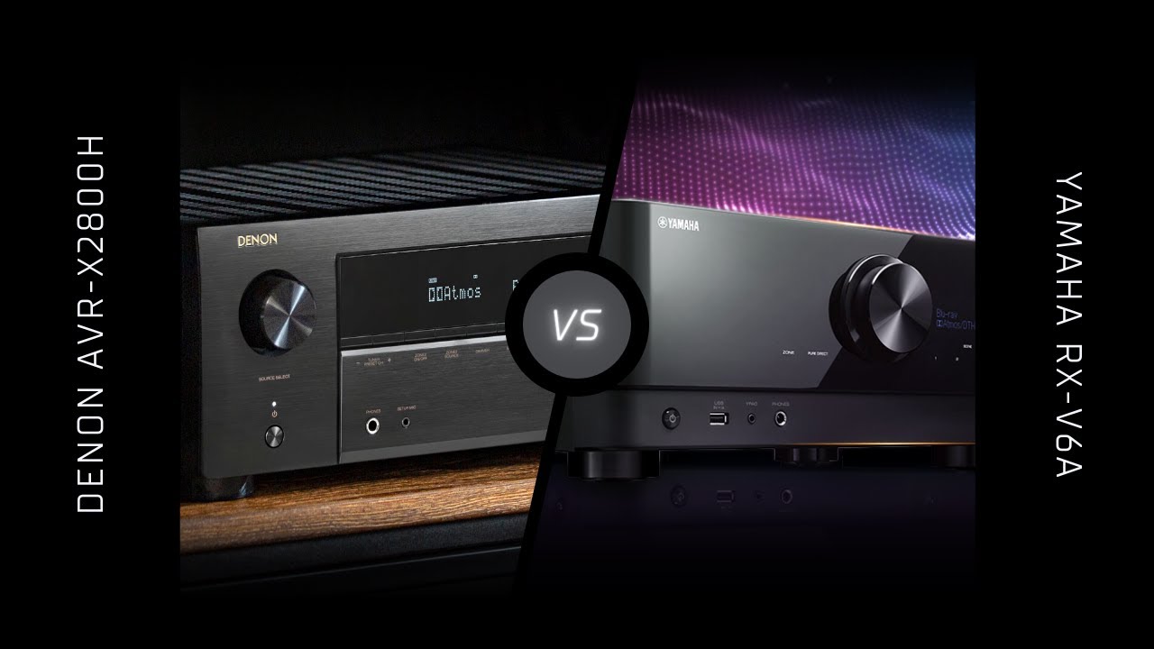 Starcie amplitunerów kina domowego! Na tapet bierzemy modele - Denon AVR-X2800H vs Yamaha RX-V6A