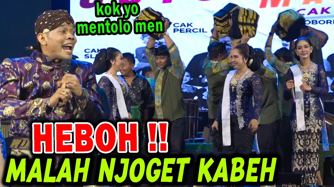 Cak Percil Cs Lucu !! 👍Panjak Sak Sindene Njoget Jaranan | Sawo - Ponorogo