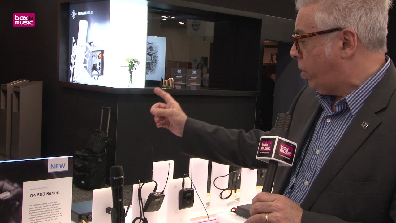 Sennheiser Evolution Wireless G4 500 Series - NAMM 2018