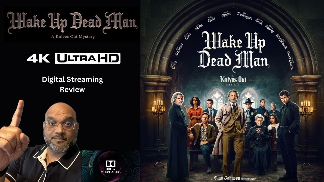 Wake Up Dead Man: A Knives Out Mystery | 4K UHD Digital Review | #hometheater