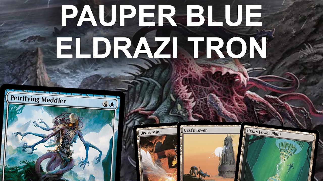 A COMMON CRUSHING! Pauper Mono-Blue Eldrazi Tron. Modern Horizons 3 Supercharge! Budget MTG MH3