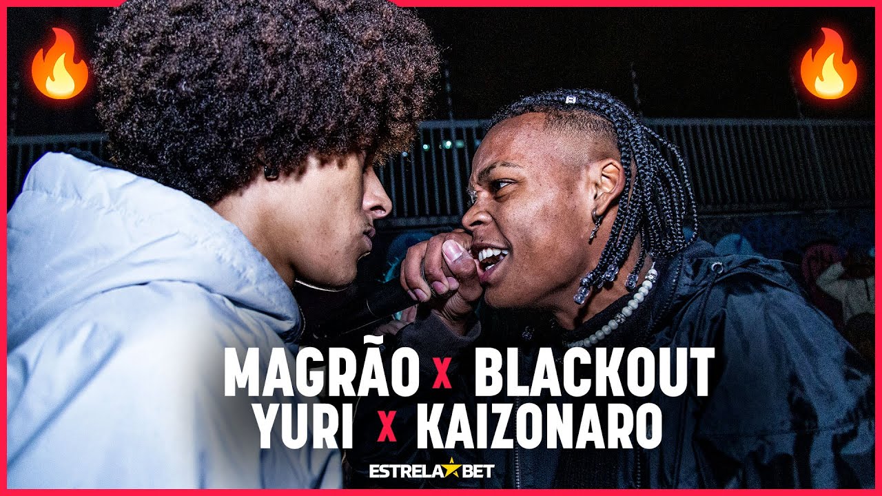 (🔥🔥🔥) MAGRÃO e YURI BEATKONG x BLACKOUT e KAIZONARO | 1 FASE | MC + BEATBOXER | #BDN141