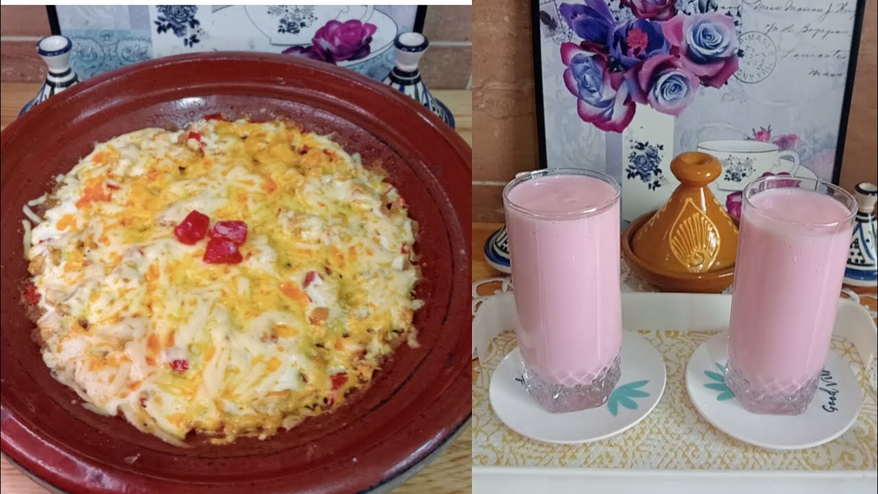 طاجين الدقيقة 90 كيوجد في 10دقايق معلك وبنين😋رافقيه بألذ عصيري بدون فواكه بديل عصير المحلات😍