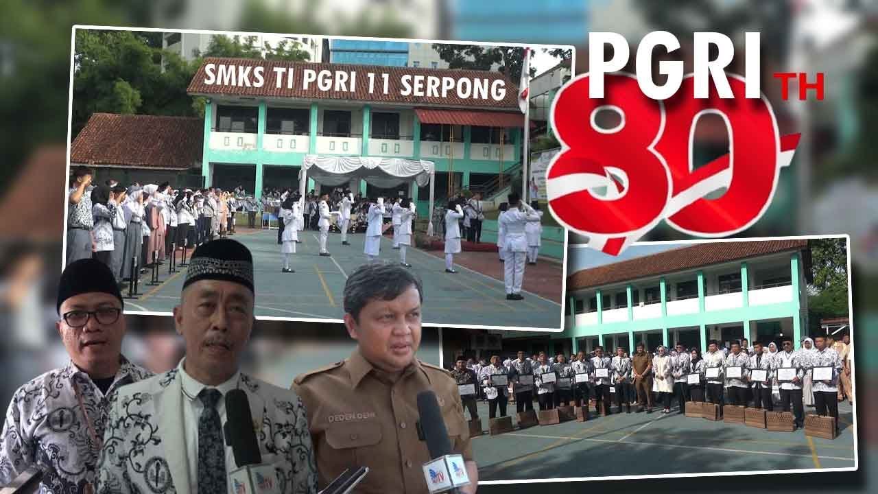 INDOTV | HUT PGRI - HGN 2025, Berikan Penghargaan Kepada 13 Guru Purna Bhakti