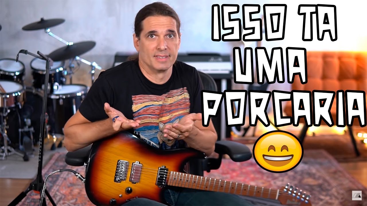 DESLIGUEI A DISTORÇÃO E TOQUEI A MÚSICA MAIS DIFÍCIL DO KIKO LOURIEO, ENFERMO SEM DISTORÇÃO .