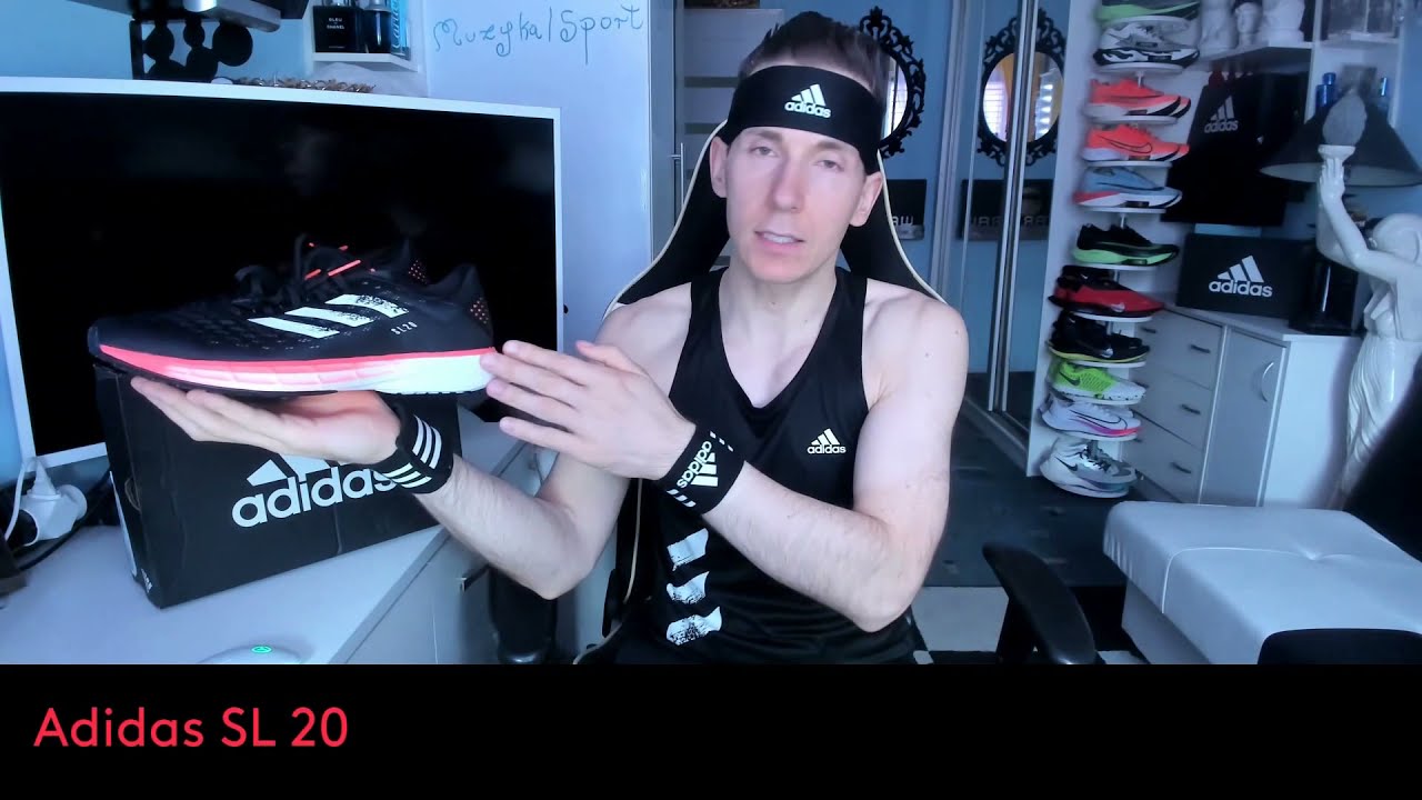#70 - Adidas SL 20 - but dla każdego tempa dla wszystkich kt&oacute;rzy chcą być szybcy...