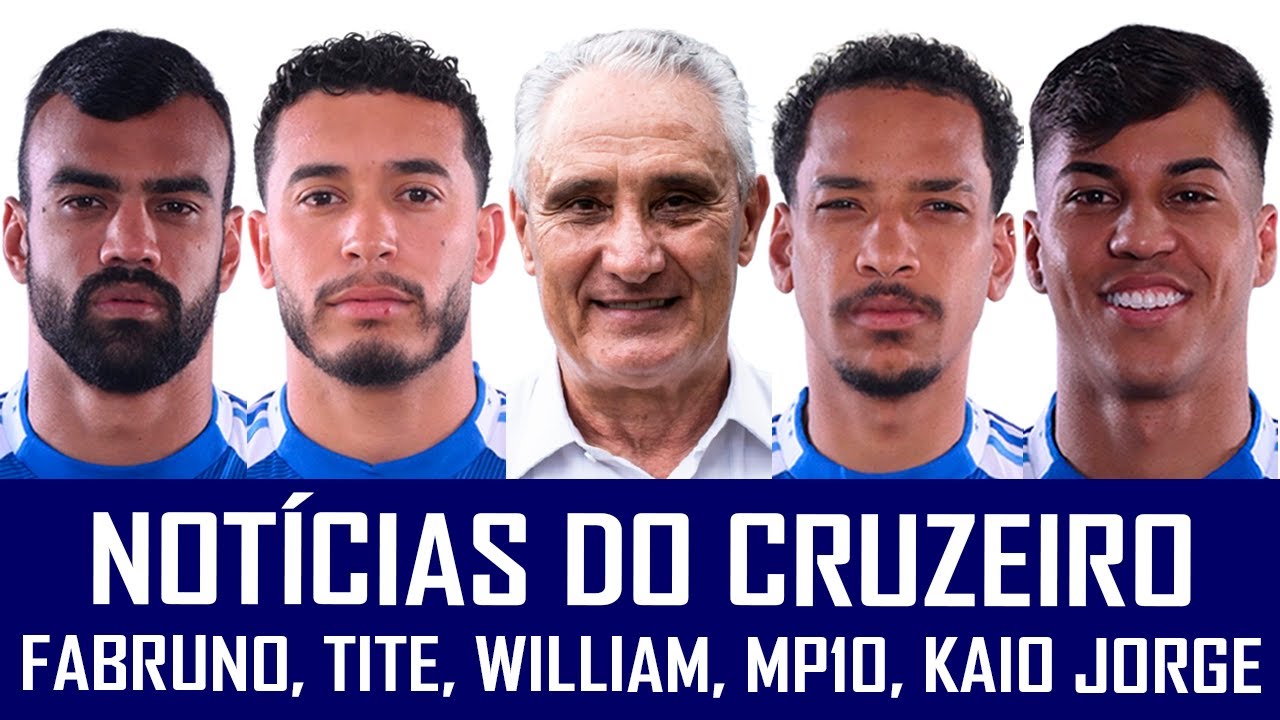 NOTÍCIAS DO CRUZEIRO: FORA TITE? WILLIAM, MATHEUS PEREIRA, FABRÍCIO BRUNO E LUCAS SILVA