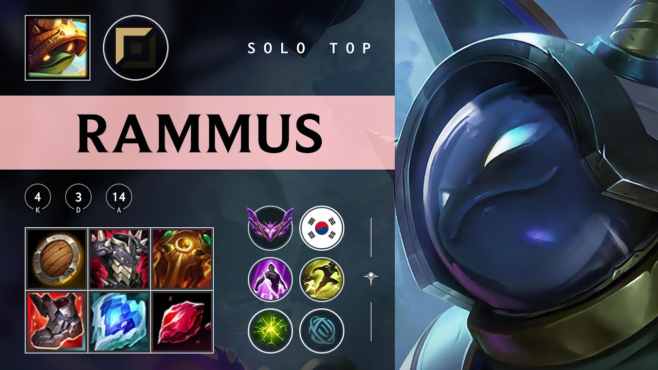 Rammus Top vs Master Yi - KR Master Patch 25.24