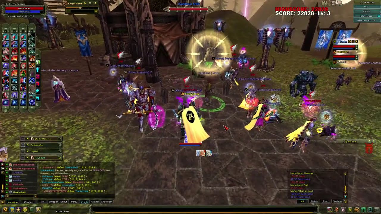 Steam Knight online Zion AZAGAİ ALDIK
