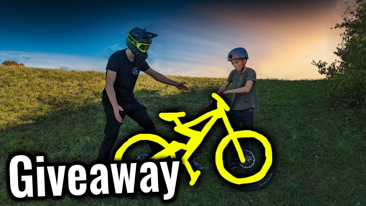 Bike an Gewinner geben