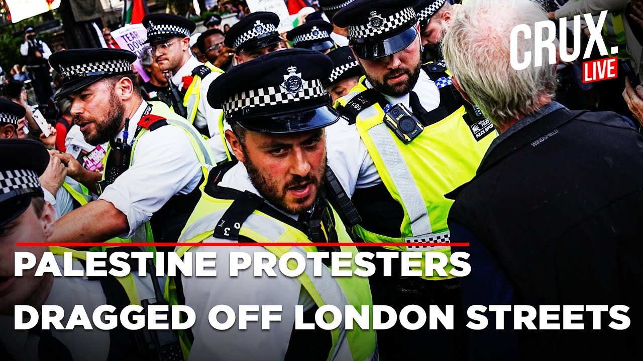 LIVE | Police Arrest Protesters In London As Thousands March For Palestine Amid Gaza Evacuation Call