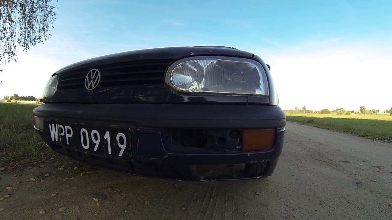 VW Golf III 1.9D - zobacz co można kupić za 350zł  #KUP I ZOBACZ 1