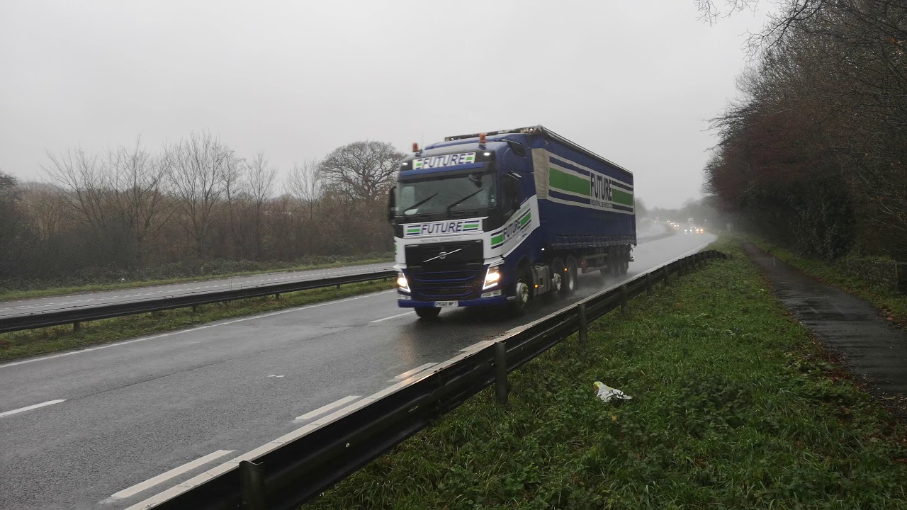 Lorries at Ivybridge Devon