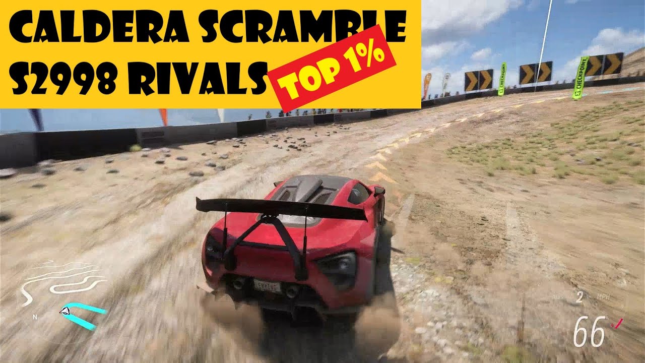 Top 1% Caldera Scramble - S2998 Rivals - Forza Horizon 5