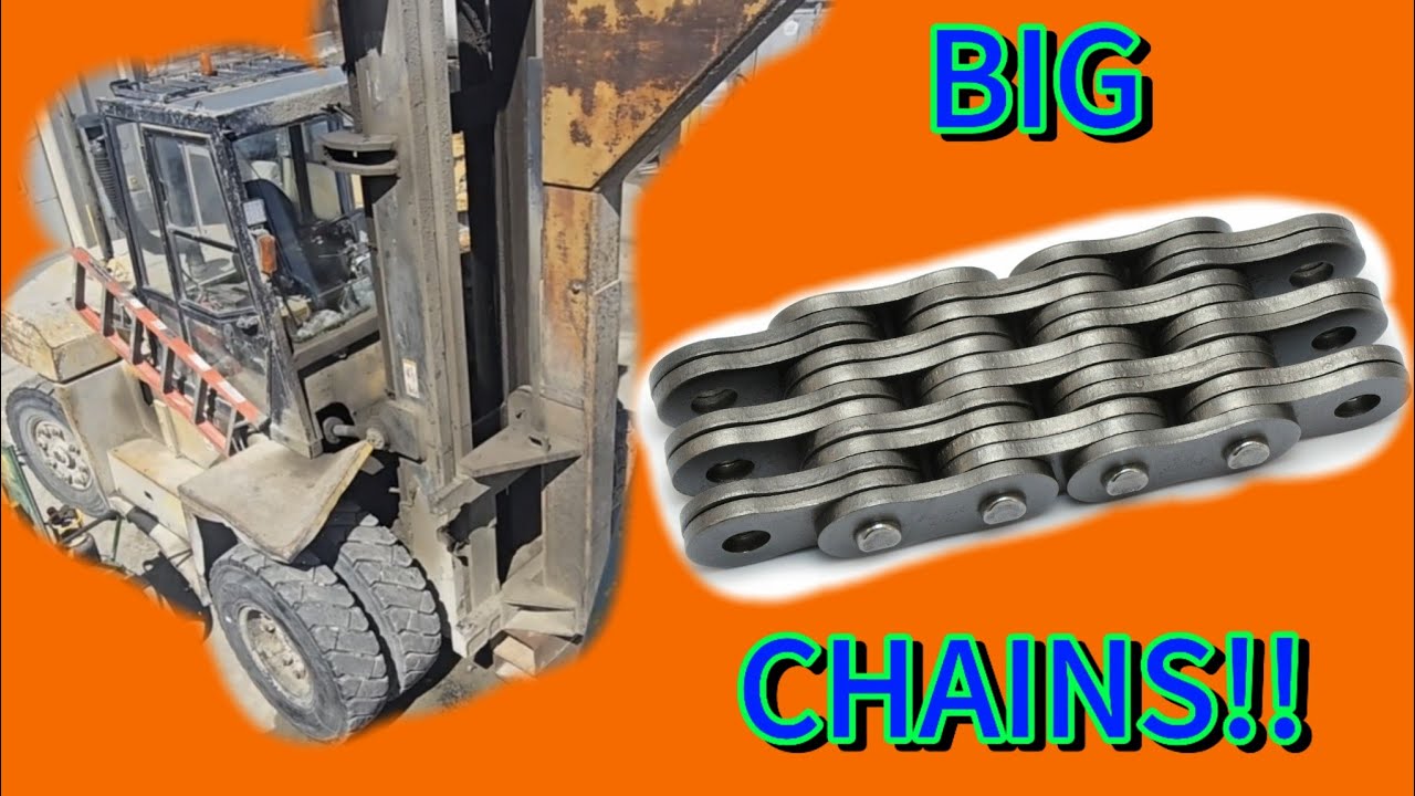 Big Cat Forklift Gets New Chains! [DP-115]