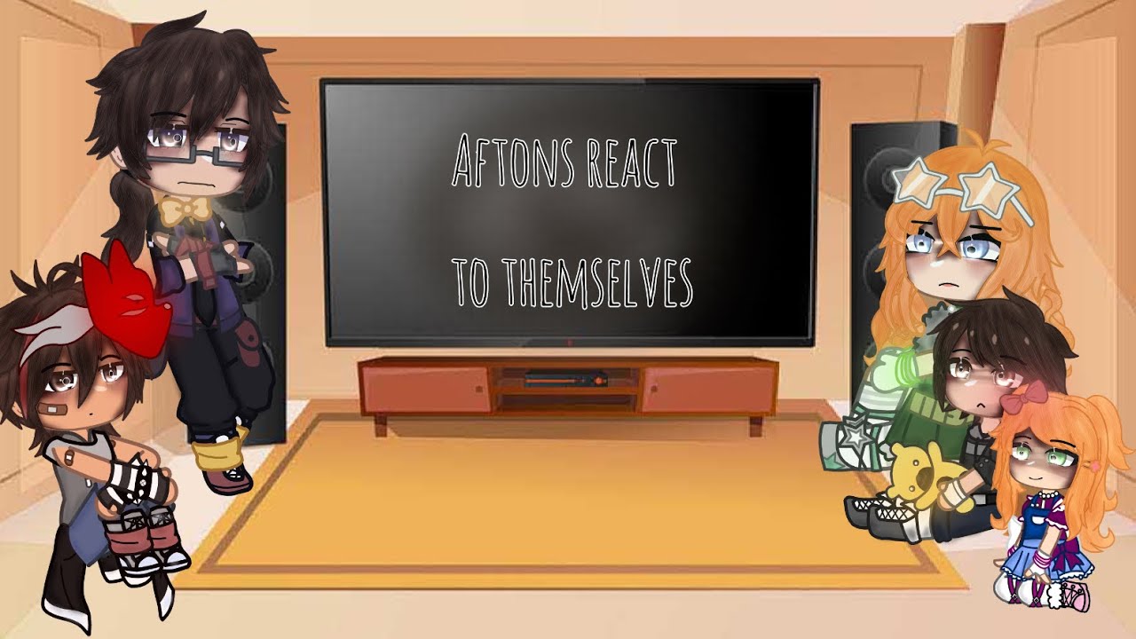 aftons react to themselves!//afton family//fnaf gacha//gacha club//