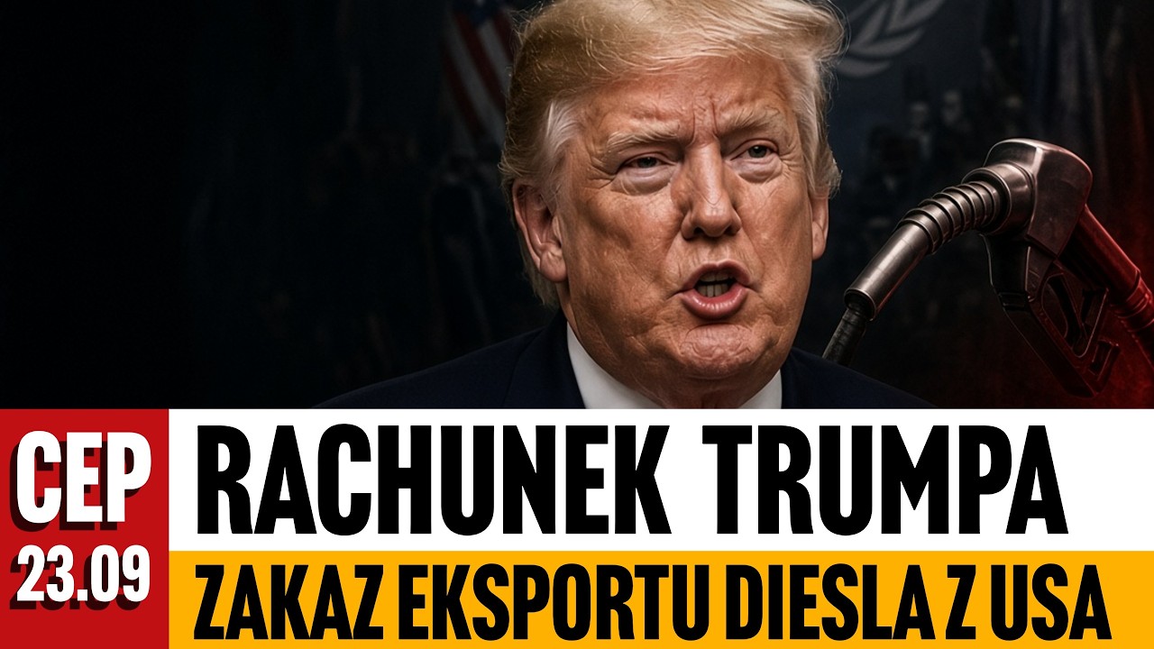 CEP - Trump planuje zakazać eksportu diesla. POLACY ZAPŁACĄ WIĘCEJ