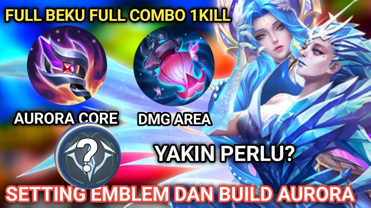 SETTING EMBLEM & BUILD AURORA TERSAKIT 2025! 1x COMBO INSTANT WIN! (100% WORK)