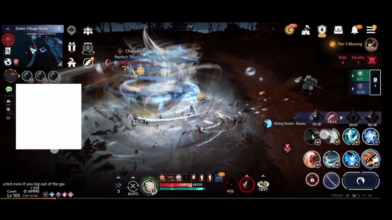 Black Desert Mobile Outlaw Blademaster vs Grandmaster