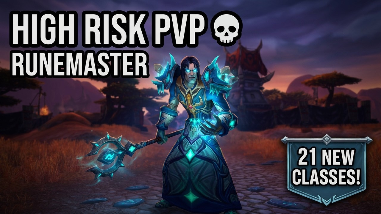 Runemaster High Risk PVP 💀&ndash; Conquest of Azeroth 21 CUSTOM CLASSES in World of Warcraft