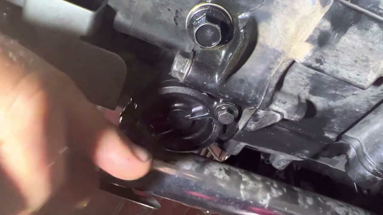 GL1800 DCT Oil change- engine and DCT filter