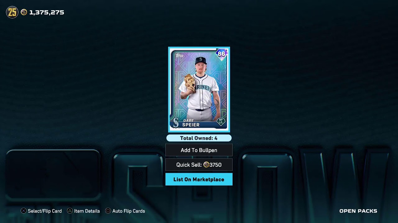 🔥🔥🔥MLB 25 The Show Diamond Quest for more stubs!!!Pack open after!!!🔥🔥🔥Subscribe if new!!!