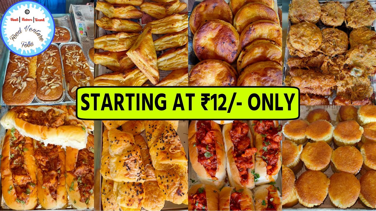 MUMBAI's Affordable Bakery Items Starting From ₹12 at Prince Of Wales | Unlimited Varieties Of Food
